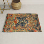 Tantric Buddhist Vajrabhairava Deity 2 Rug Gallery Image 1