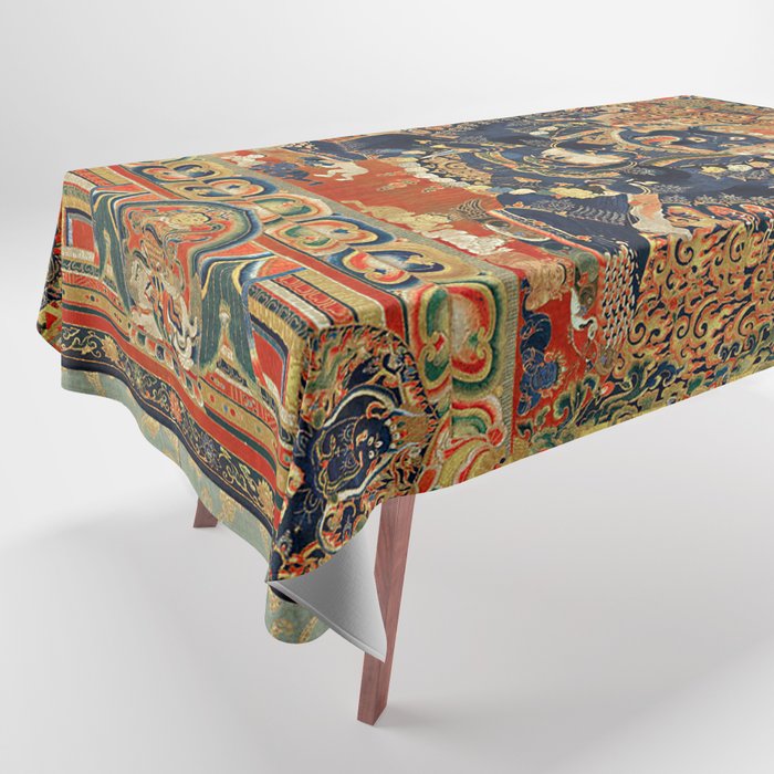Tantric Buddhist Vajrabhairava Deity 2 Tablecloth Gallery Image 1