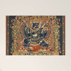 Tantric Buddhist Vajrabhairava Deity 2 Welcome Mat Gallery Image 1