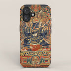 Tantric Buddhist Vajrabhairava Deity 2 iPhone Case Gallery Image 1