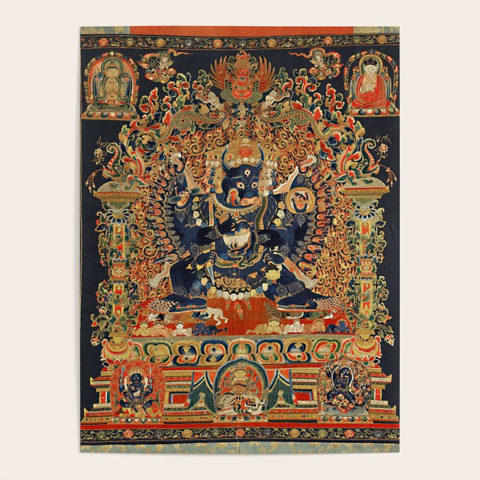 Tantric Buddhist Vajrabhairava Deity 2 Poster Gallery Image 4