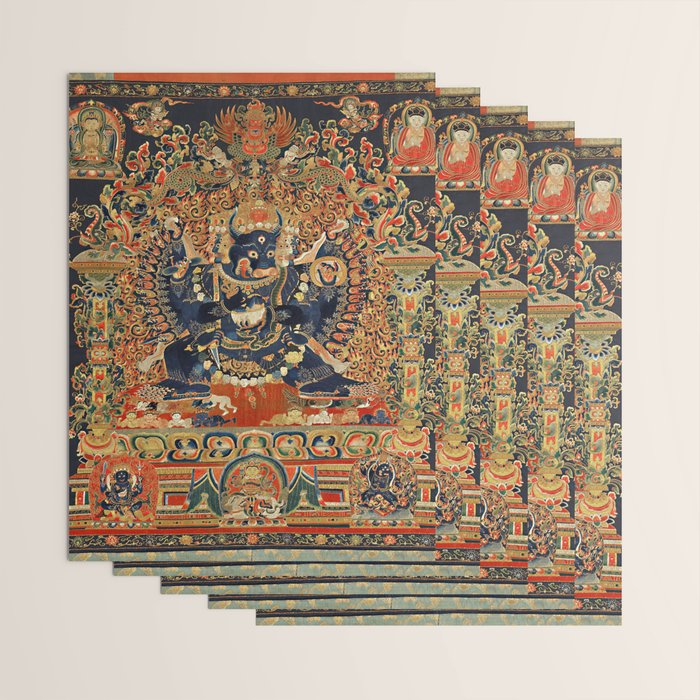 Tantric Buddhist Vajrabhairava Deity 2 Wrapping Paper Gallery Image 3
