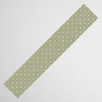 Sparkles Sage Green Table Runner Gallery Image 3
