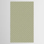 Sparkles Sage Green Tablecloth Gallery Image 2