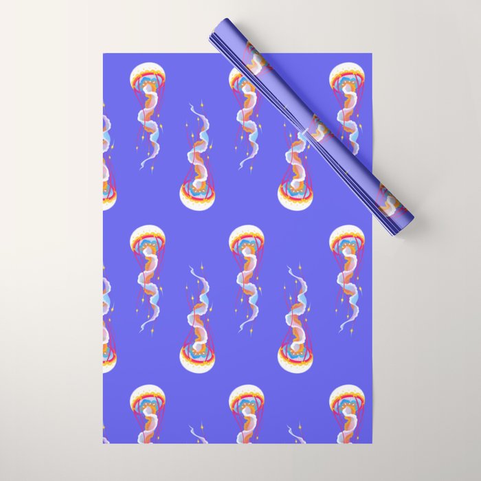 Jellyfish Wrapping Paper Gallery Image 1