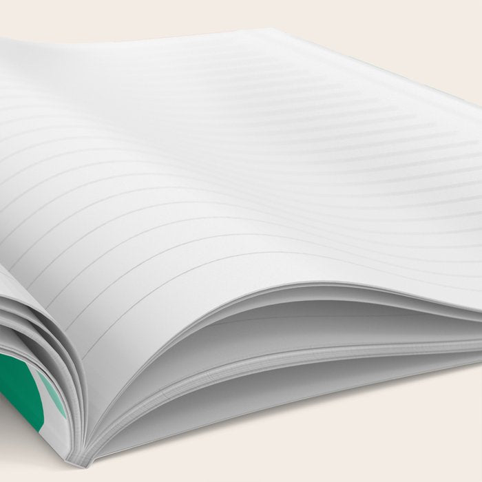 Colorful abstract art shape pattern Notebook Gallery Image 2