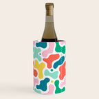 Colorful abstract art shape pattern Wine Chiller Gallery Image 3