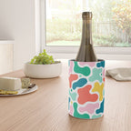 Colorful abstract art shape pattern Wine Chiller Gallery Image 4
