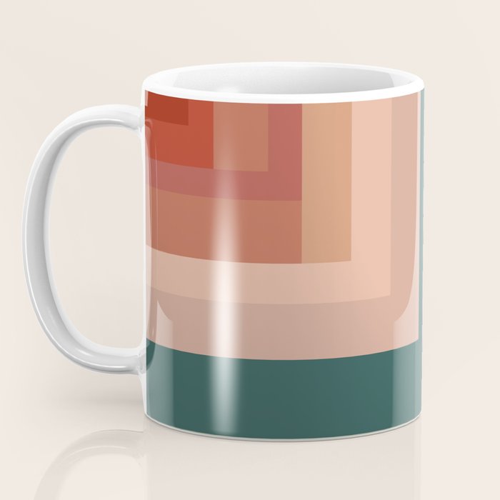 Broken Stripes warm Coffee Mug Gallery Image 3