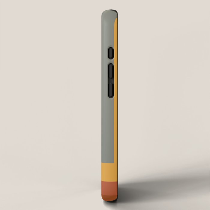 Broken Stripes warm iPhone Case Gallery Image 2