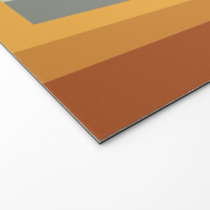 Broken Stripes warm Welcome Mat Gallery Image 2
