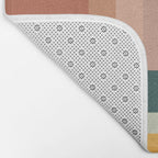 Broken Stripes warm Bath Mat Gallery Image 2