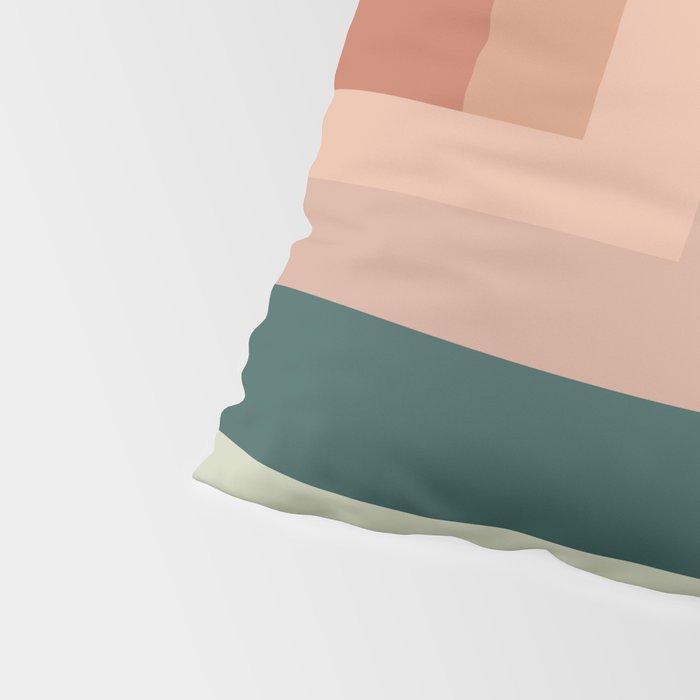 Broken Stripes warm Pillow Sham Gallery Image 4