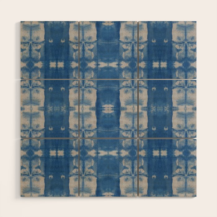 Shibori Take Three Wood Wall Art Gallery Image 1
