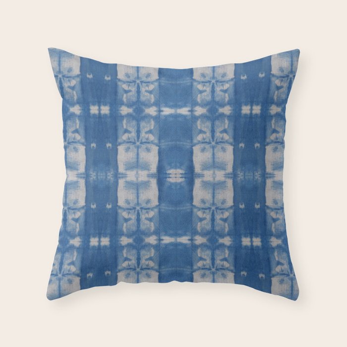 Shibori Take Three Throw Pillow Gallery Image 6
