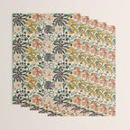 Merrick Floral - creme Wrapping Paper Gallery Image 3