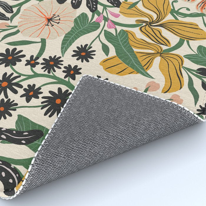 Merrick Floral - creme Rug Gallery Image 4