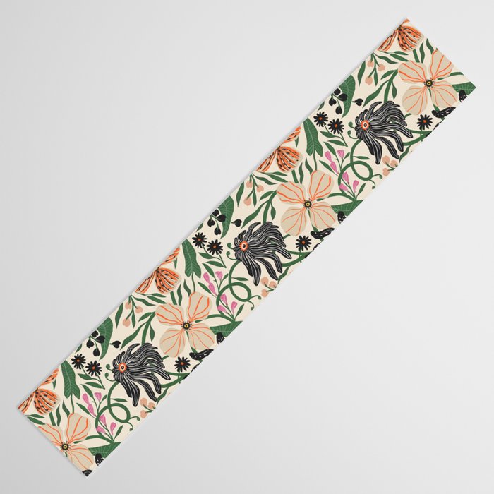 Merrick Floral - creme Table Runner Gallery Image 3