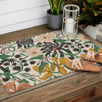 Merrick Floral - creme Outdoor Rug Gallery Image 2