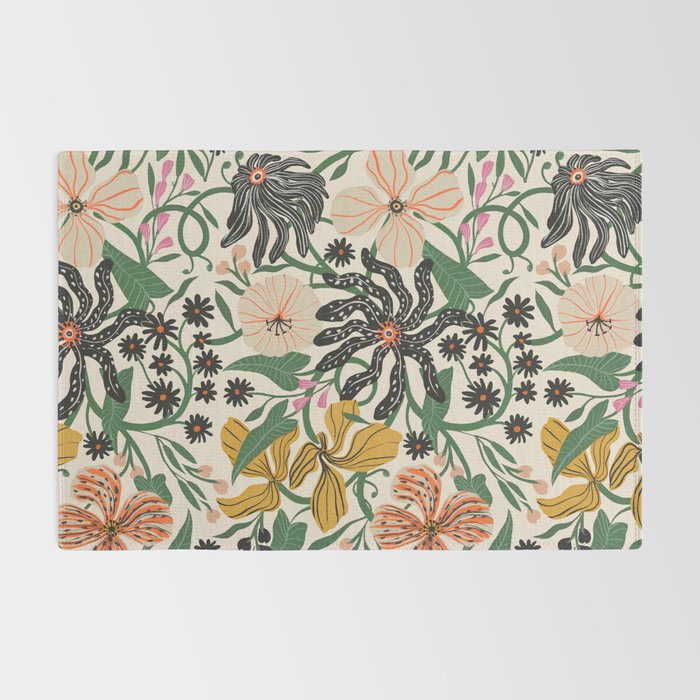 Merrick Floral - creme Rug Gallery Image 2