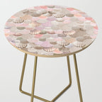 MERMAID SHELLS - CORAL ROSEGOLD Side Table Gallery Image 2