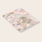 MERMAID SHELLS - CORAL ROSEGOLD Notebook Gallery Image 2