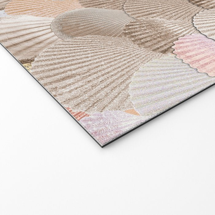 MERMAID SHELLS - CORAL ROSEGOLD Welcome Mat Gallery Image 2
