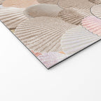 MERMAID SHELLS - CORAL ROSEGOLD Welcome Mat Gallery Image 2