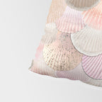 MERMAID SHELLS - CORAL ROSEGOLD Pillow Sham Gallery Image 4