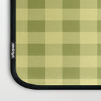 Gingham Large Lime Green Laptop Sleeve Gallery Image 3