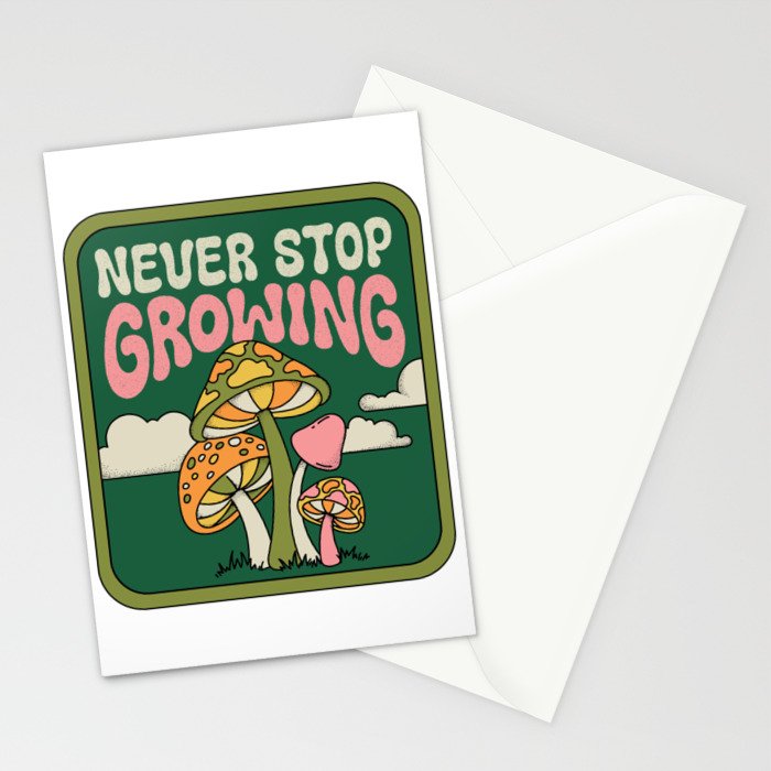 NEVER STOP GROWING Stationery Card Gallery Image 2