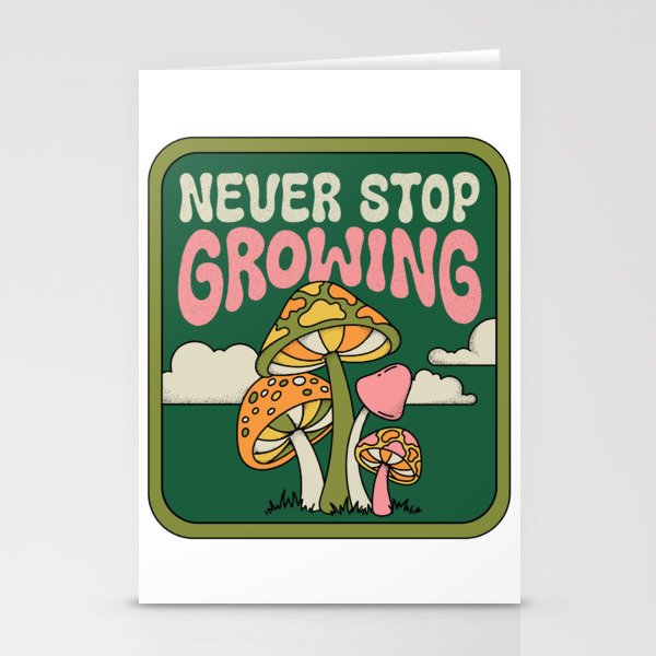 NEVER STOP GROWING Stationery Card Gallery Image 1