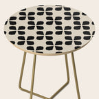 Minimalist Japanese Floral Pattern Side Table Gallery Image 2