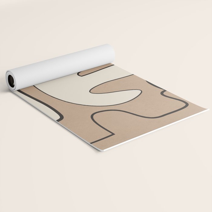 Contours of Thought 1 Yoga Mat Gallery Image 2