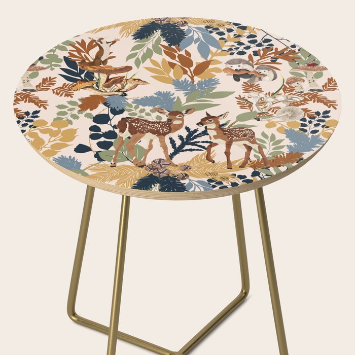 Colorful Forest Animals A Side Table Gallery Image 2