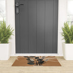 Minimal vase with plant leaves 1 Welcome Mat Gallery Image 3