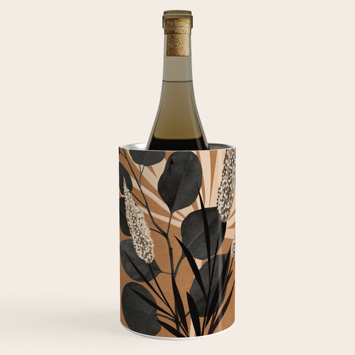 Minimal vase with plant leaves 1 Wine Chiller Gallery Image 1