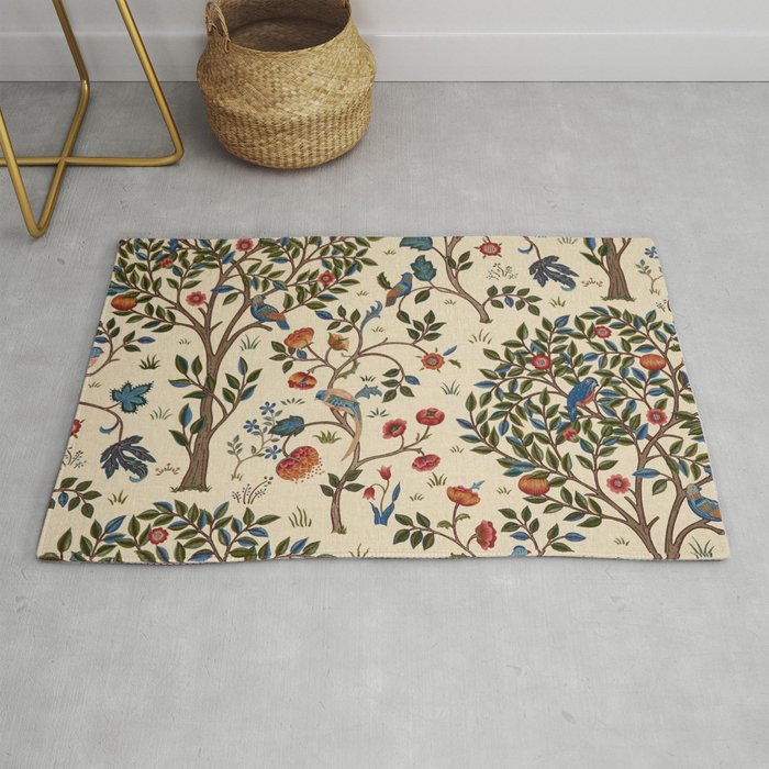 William Morris "Kelmscott Tree" 1. Rug Gallery Image 1