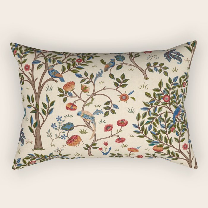 William Morris "Kelmscott Tree" 1. Rectangular Pillow Gallery Image 2