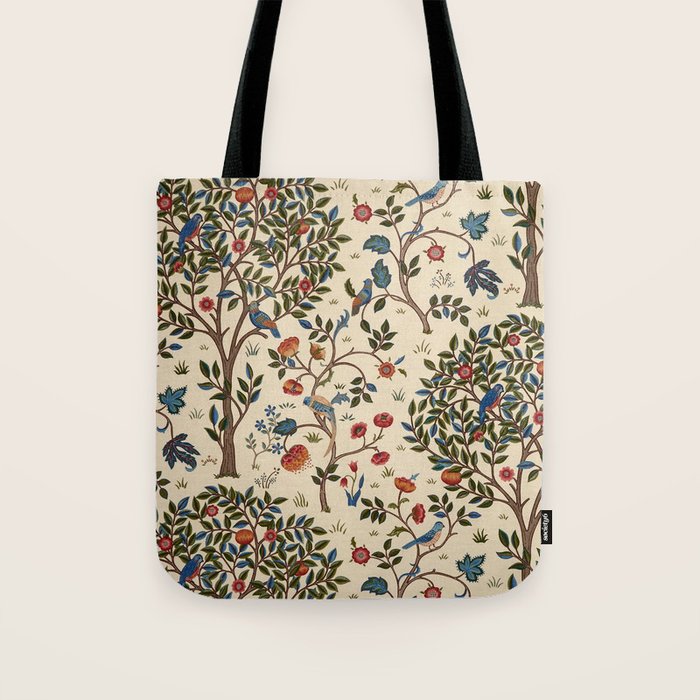 William Morris "Kelmscott Tree" 1. Tote Bag Gallery Image 1