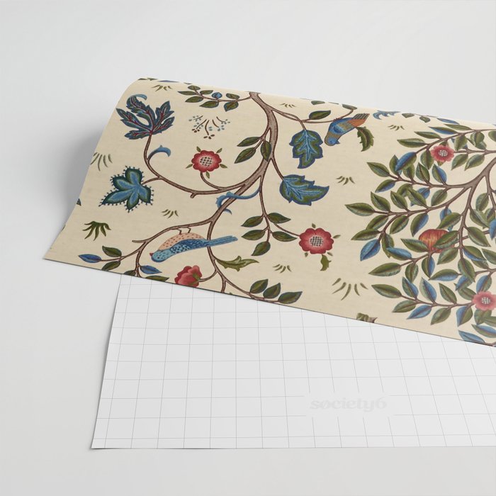 William Morris "Kelmscott Tree" 1. Wrapping Paper Gallery Image 2
