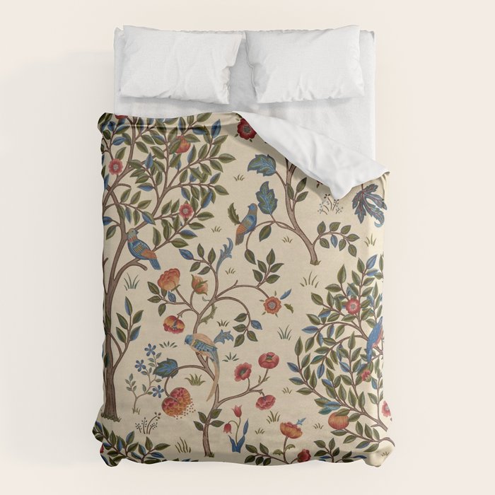 William Morris "Kelmscott Tree" 1. Duvet Cover Gallery Image 6