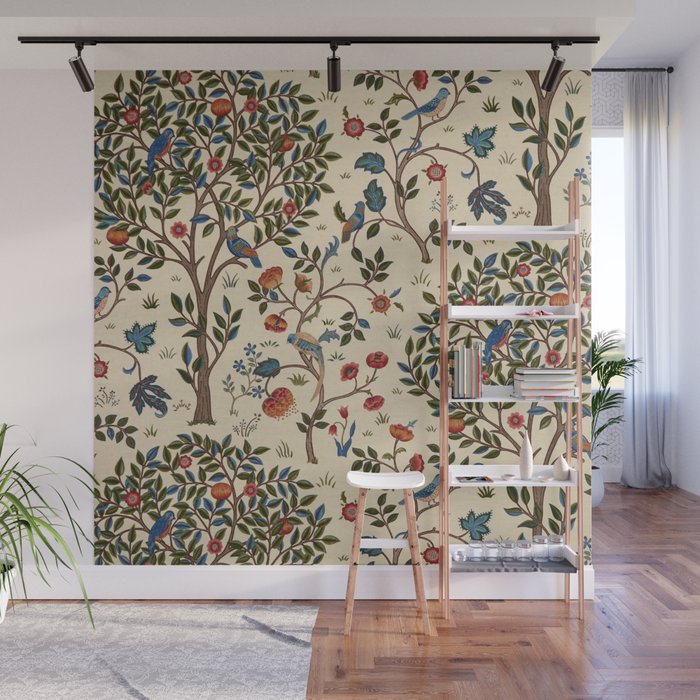 William Morris "Kelmscott Tree" 1. Wall Mural Gallery Image 1
