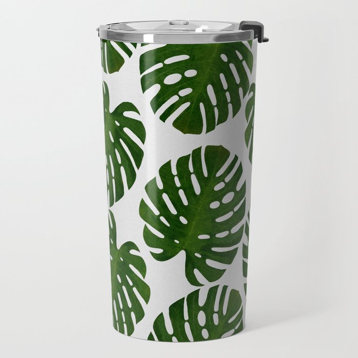 Monstera Leaf III Travel Mug Gallery Image 2