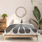 Sea Leaf: Noir Comforter Gallery Image 3