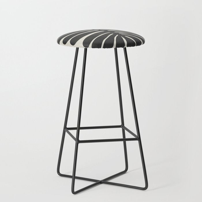 Sea Leaf: Noir Stool Gallery Image 1