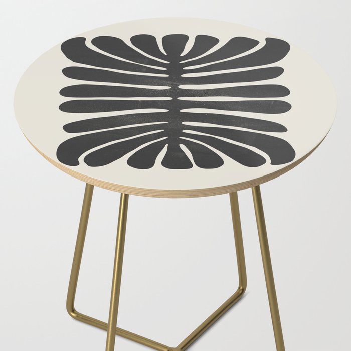 Sea Leaf: Noir Side Table Gallery Image 2