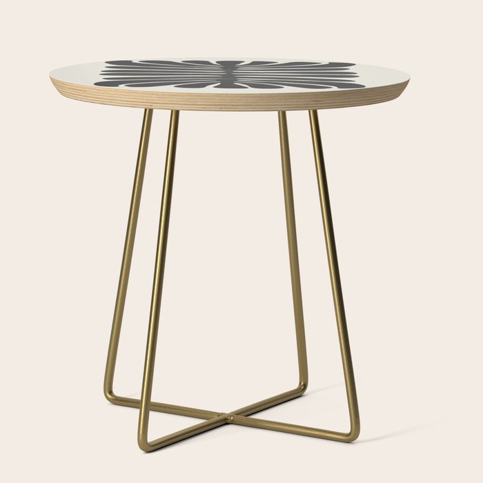 Sea Leaf: Noir Side Table Gallery Image 1