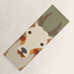 Red Deer Animal Portrait Yoga Mat Gallery Image 1