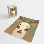 Red Deer Animal Portrait Jigsaw Puzzle Gallery Image 2